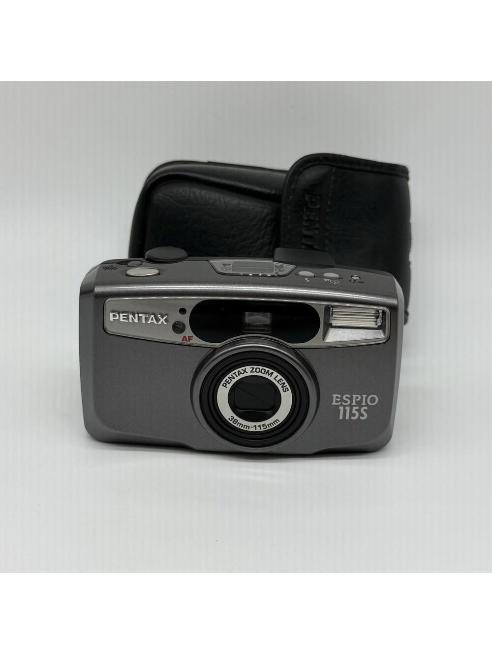 PENTAX ESPIO 115S - 38-115mm Point & Shoot 35mm Film Camera - TESTED - WORKS